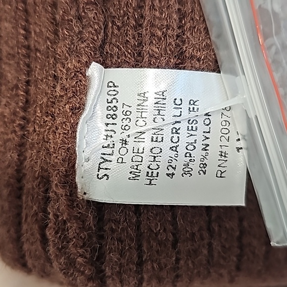 Entro Plus Brown Button Down Ribbed Shacket - Picture 7 of 9